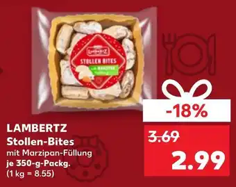Kaufland Lambertz stollen-bites Angebot