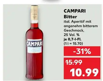 Kaufland Campari bitter Angebot