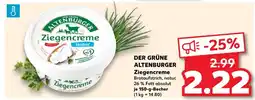 Kaufland Der grüne altenburger ziegencreme natur Angebot