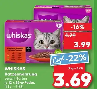 Kaufland Whiskas katzennahrung Angebot