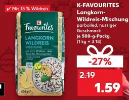 Kaufland K-favourites langkorn-wildreis-mischung Angebot