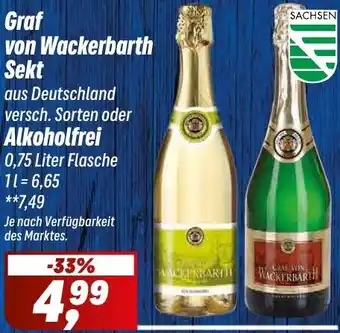 Simmel Graf von Wackerbarth Sekt oder Alkoholfrei Angebot