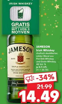 Kaufland Jameson irish whiskey Angebot