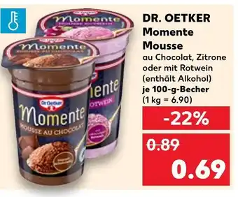 Kaufland Dr. oetker momente mousse au chocolat Angebot