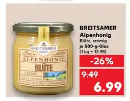 Kaufland Breitsamer alpenhonig blüte Angebot