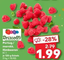 Kaufland Driscoll's portug./marokk. himbeeren Angebot