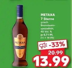 Kaufland Metaxa 7 sterne Angebot