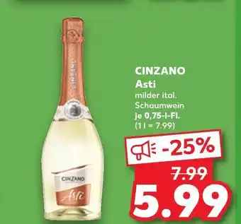 Kaufland Cinzano asti Angebot