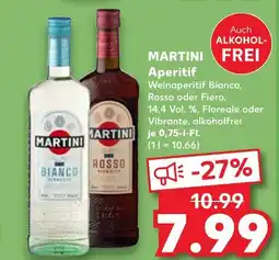 Kaufland Martini aperitif bianco Angebot