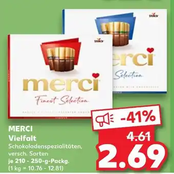 Kaufland Storck merci vielfalt Angebot