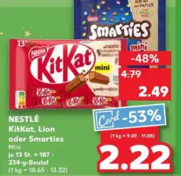 Kaufland Nestlé kitkat mini Angebot