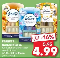 Kaufland Febreze nachfüllflakon goldene orchidee Angebot
