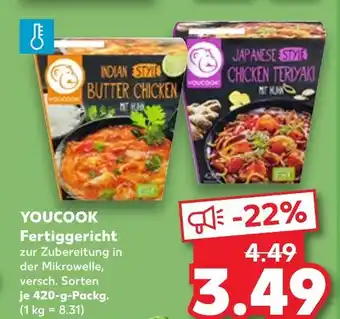 Kaufland Youcook indian style butter chicken Angebot