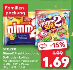 Kaufland Storck nimm2 fruchtbonbons Angebot