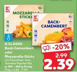 Kaufland K-classic back-camembert Angebot