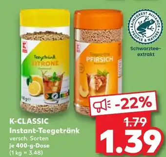 Kaufland K-classic instant-tegetränk zitrone Angebot