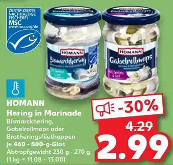 Kaufland Homann bismarckhering Angebot