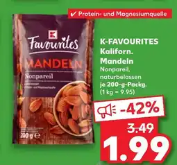 Kaufland K-favourites kaliforn. mandeln nonpareil Angebot