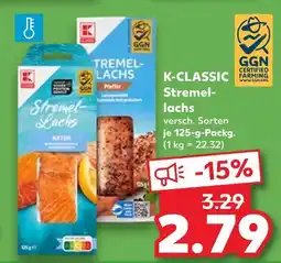 Kaufland K-classic stremel-lachs natur Angebot