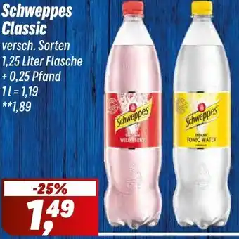 Simmel Schweppes Classic Angebot