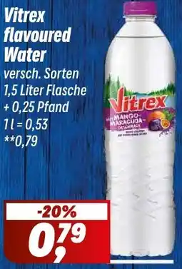 Simmel Vitrex flavoured Water Angebot