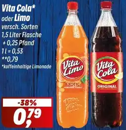 Simmel Vita Cola oder Limo Angebot