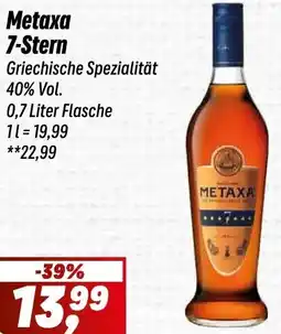 Simmel Metaxa 7-Stern Angebot