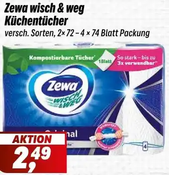 Simmel Zewa wisch&weg Küchentücher Angebot