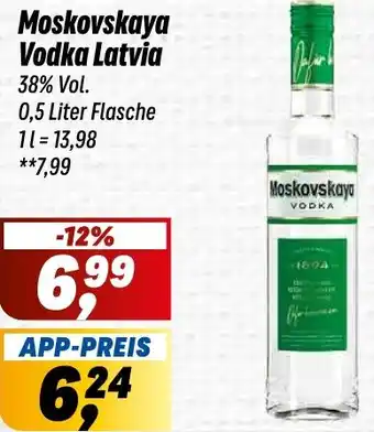 Simmel Moskovskaya Vodka Latvia Angebot