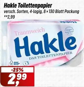 Simmel Hakle Toilettenpapier Angebot