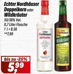 Simmel Echter Nordhäuser Doppelkorn oder Wildkräuter Angebot