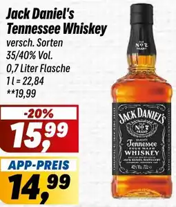 Simmel Jack Daniel's Tennessee Whiskey Angebot