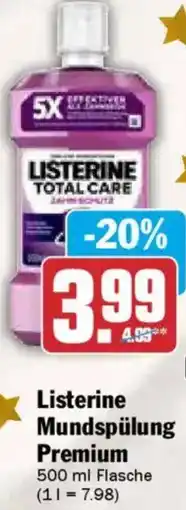 AEZ Listerine Mundspülung Premium Angebot