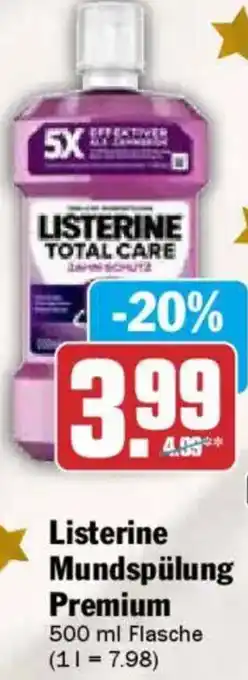 AEZ Listerine Mundspülung Premium Angebot