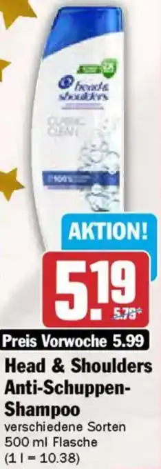 AEZ Head & Shoulders Anti-Schuppen Shampoo Angebot
