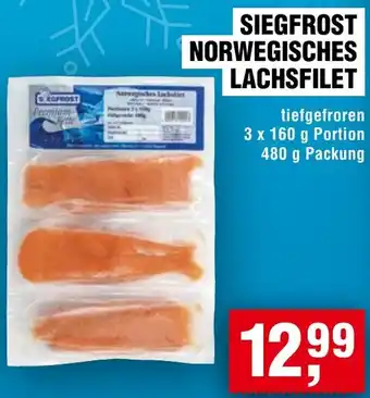 Handelshof Siegfrost norwegisches lachsfilet Angebot