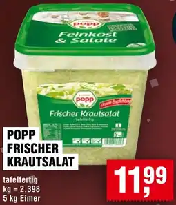 Handelshof Popp frischer krautsalat Angebot