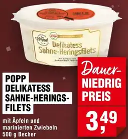 Handelshof Popp delikatess sahne-heringsfilets Angebot