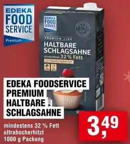 Handelshof Edeka foodservice premium haltbare schlagsahne Angebot