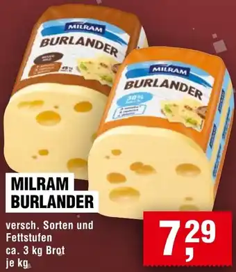Handelshof Milram burlander Angebot