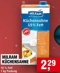 Handelshof Milram küchensahne Angebot