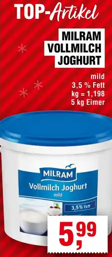 Handelshof Milram vollmilch joghurt Angebot