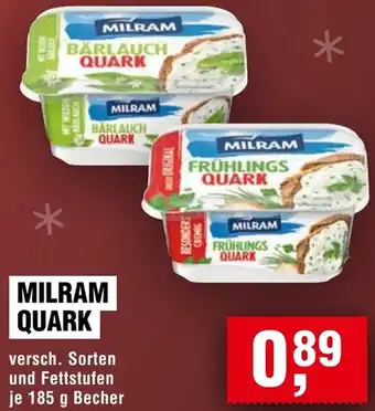 Handelshof Milram quark Angebot
