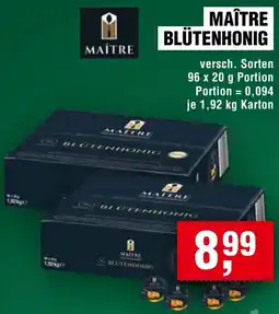 Handelshof Maître blütenhonig Angebot