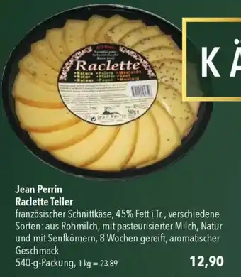 CITTI Markt Jean Perrin Raclette Teller Angebot