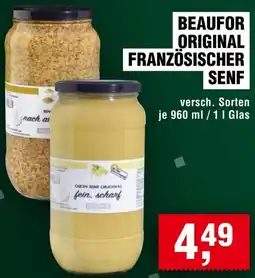 Handelshof Beaufor original französischer senf Angebot