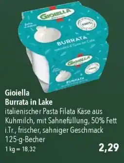 CITTI Markt Gioiella Burrata in Lake Angebot