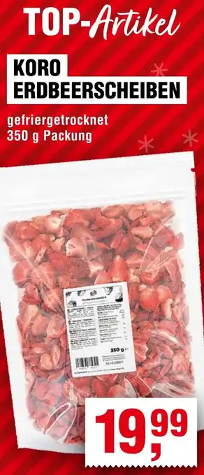 Handelshof Koro erdbeerscheiben Angebot