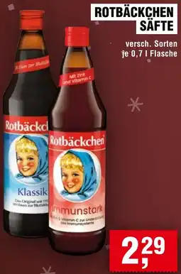 Handelshof Rotbäckchen säfte Angebot