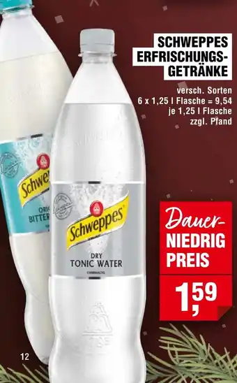 Handelshof Schweppes erfrischungsgetränke Angebot